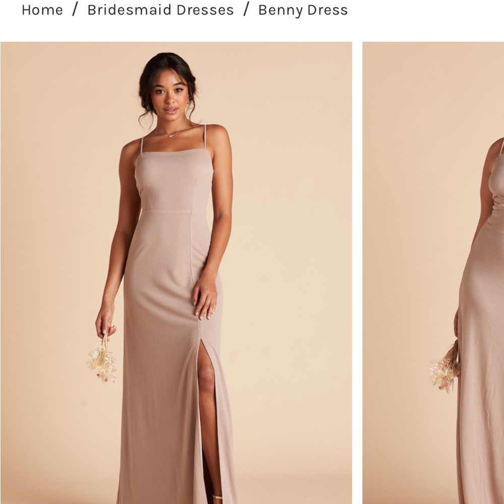 Birdy Grey Taupe Benny Bridesmaid Dress